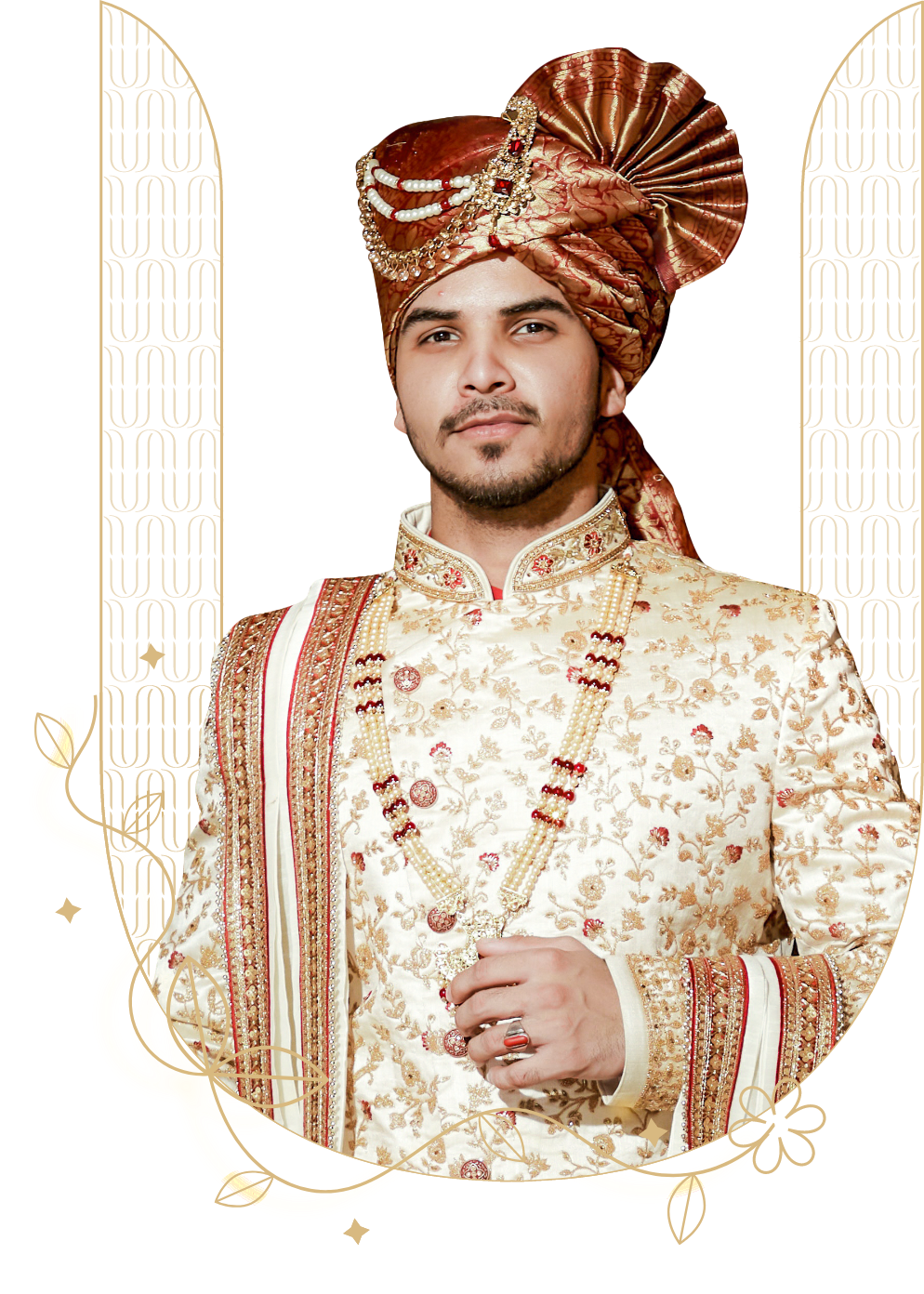 Khuuba- Accessorise Wedding Attire