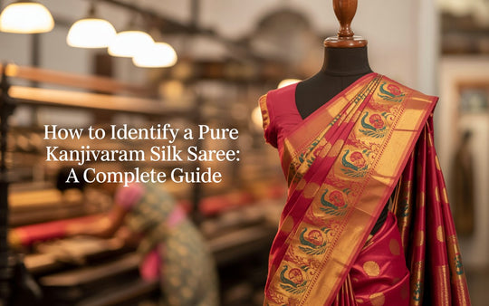 How to Identify a Pure Kanjivaram Silk Saree: A Complete Guide