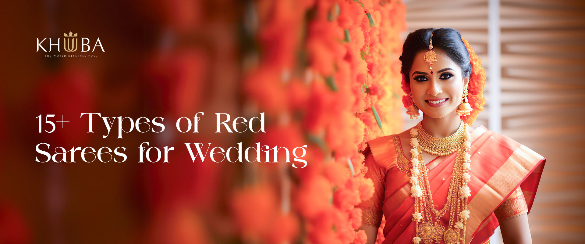 15+ Types of Red Sarees for Your Wedding