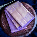 lavender saree